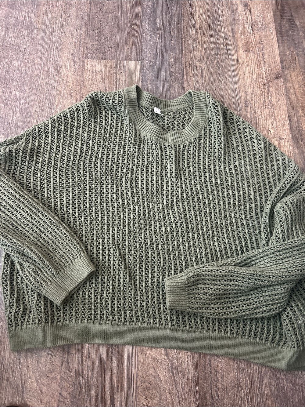Old Navy Olive Green Knit Sweater - XXl